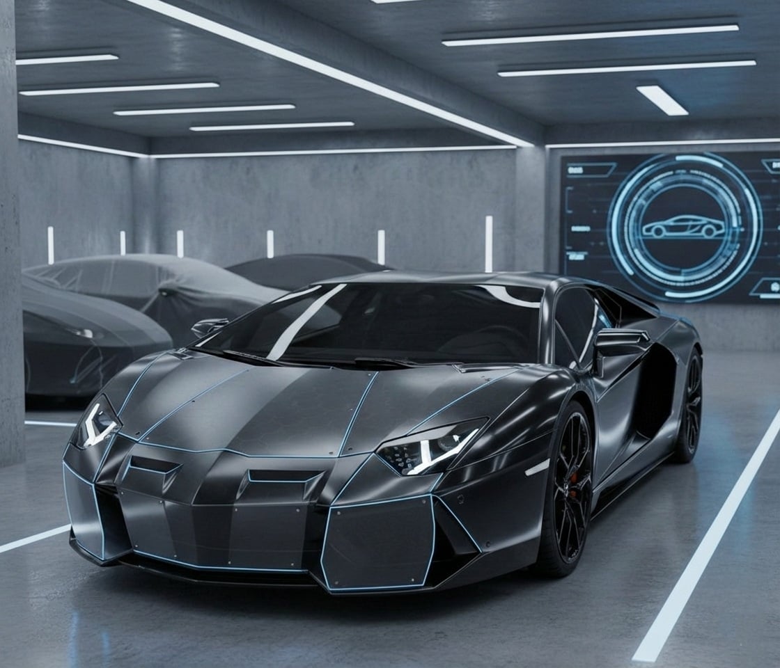 Lamborghini Aventador with Super Shield protection