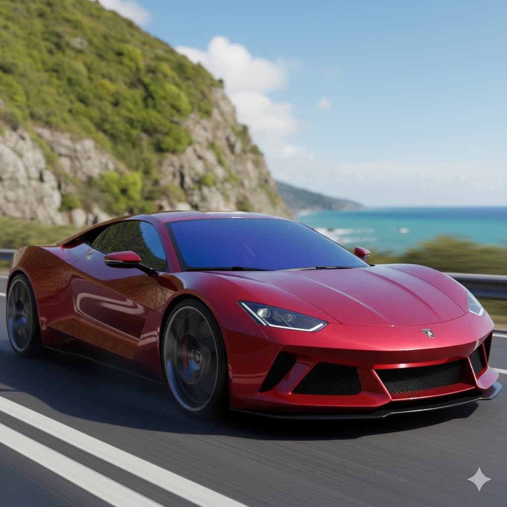 Premium car with Super Shield window film